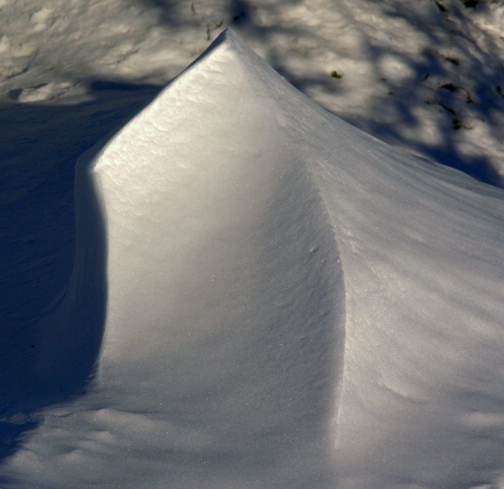 Schneeverwehung - Hornisgrinde - Schwarzwald