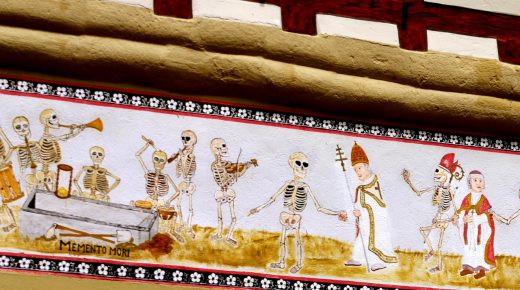 Memento mori - Eppingen Wandmalerei