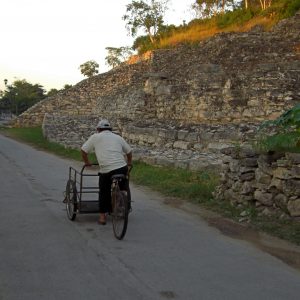 Transportation bike in Izamal