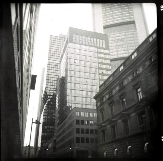 Hochhäuser im Bankenviertel